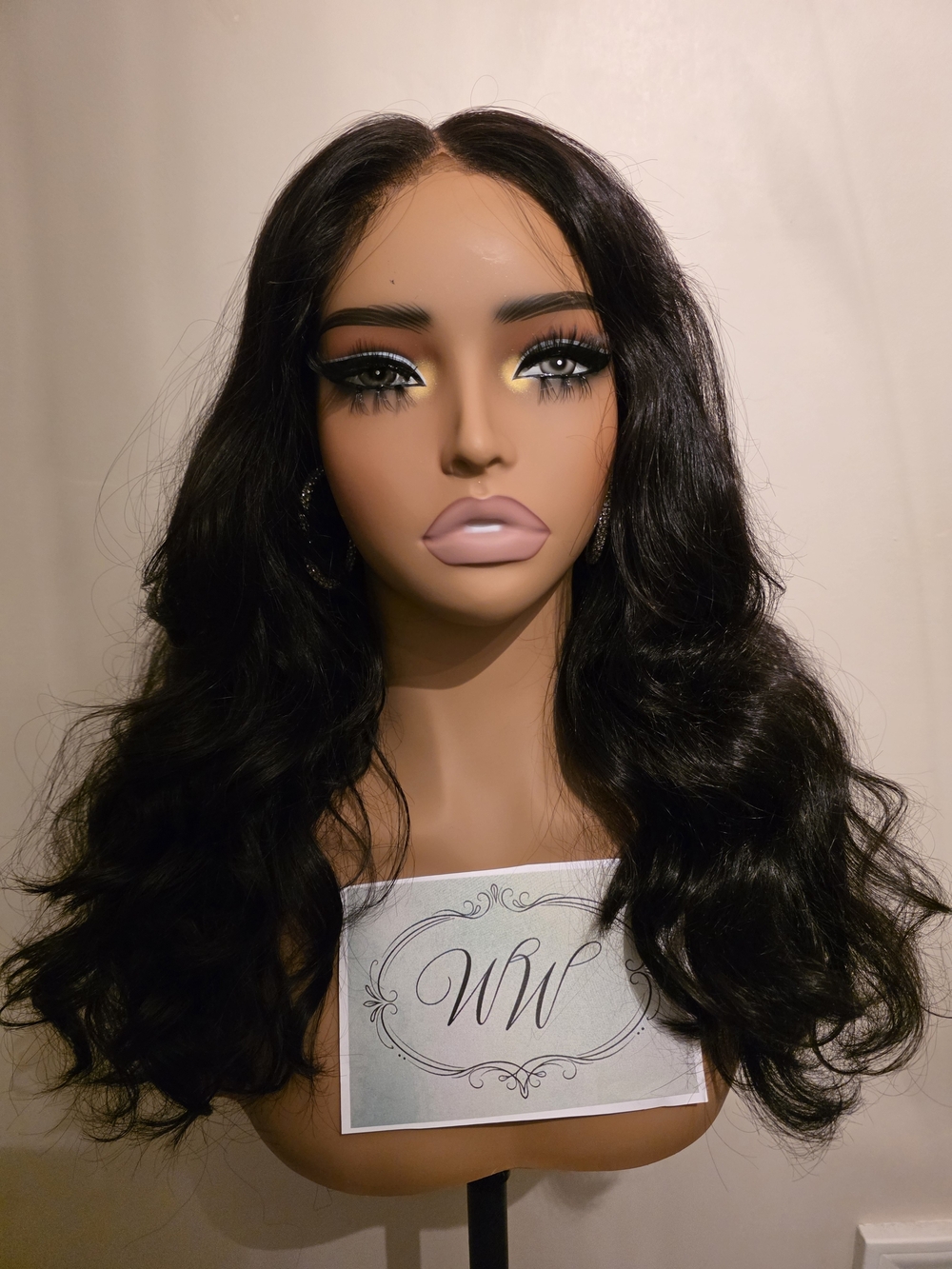 Natural Black Body Wave Human Hair Wig
